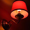 red-lamp